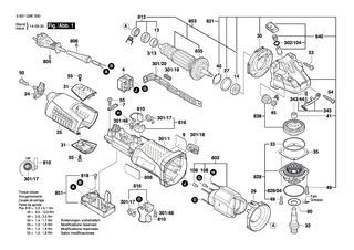 BOSCH Geh�usedeckel | Ersatzteile f�r GBR 15 CA, GBR 15 CAG - 1605500276