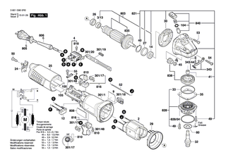 BOSCH Geh�usedeckel | Ersatzteile f�r GWS 9-125, GWS 9-115 - 1605500278