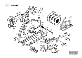 BOSCH Schutzhaube | Ersatzteile f�r GSF 100 A - 1605510227