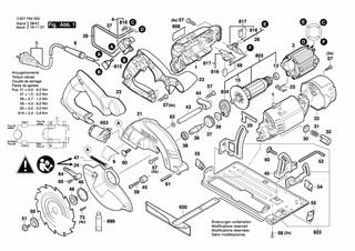 BOSCH Pendelschutzhaube | Ersatzteile für GKS 55, GKS 55 CE - 1605510337