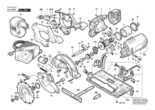 BOSCH Pendelschutzhaube | Ersatzteile für GKS 55, GKS 55 CE - 1605510337