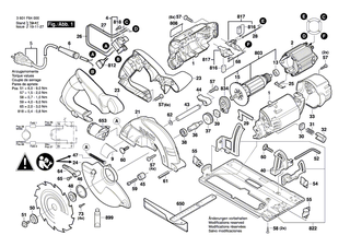 BOSCH Pendelschutzhaube | Ersatzteile für GKS 55, GKS 55 CE - 1605510337