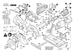 BOSCH Pendelschutzhaube | Ersatzteile für GKS 55, GKS 55 CE - 1605510337