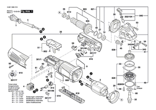 BOSCH Schutzhaube �115 MM | Ersatzteile f�r AG40-11PD - 1605510377