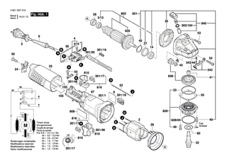 BOSCH Schutzhaube �115 MM | Ersatzteile f�r AG40-11PD - 1605510377