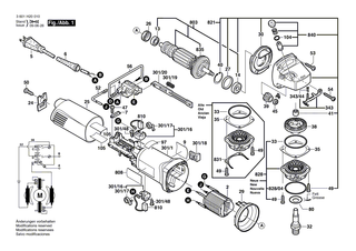 BOSCH Schutzhaube �115 MM | Ersatzteile f�r AG40-11PD - 1605510377