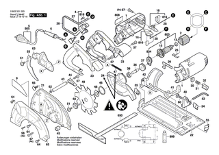 BOSCH Spannscheibe | Ersatzteile f�r GKS 55, GKS 65 - 1605703107