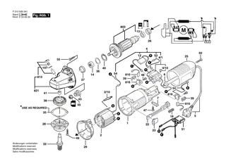 BOSCH Lagerflansch | Ersatzteile f�r PWS 5-115, PWS 500 - 1605805061