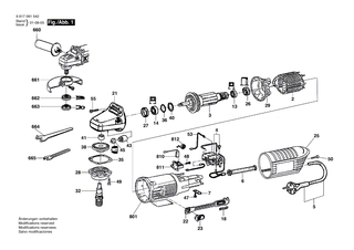 BOSCH Lagerflansch | Ersatzteile f�r PWS 5-115, PWS 500 - 1605805061