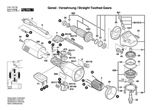 BOSCH Getriebegeh�use SILBER | Ersatzteile f�r GWS 7-115, GWS 10-125 C - 1605806465