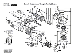 BOSCH Getriebegeh�use SILBER | Ersatzteile f�r GWS 7-115, GWS 10-125 C - 1605806465
