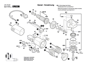 BOSCH Getriebegeh�use | Ersatzteile f�r GWS 6-115, EHS 6-115 - 1605806466