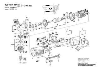 BOSCH Getriebegeh�use | Ersatzteile f�r GWS 9-125 CS, GWS 9-125 CM - 1605806480