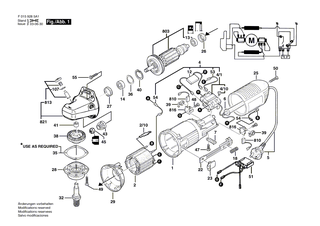 BOSCH Getriebegeh�use | Ersatzteile f�r GWS 9-125 CS, GWS 9-125 CM - 1605806480