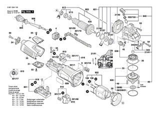 BOSCH Lagerflansch | Ersatzteile f�r GWS 12-125 CIX, GWS 12-125 CIPX - 160580807U