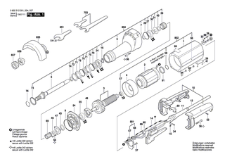 BOSCH Stirnrad Z=21 | Ersatzteile f�r Geradschleifer, Hf-Geradschleifer - 1606302001