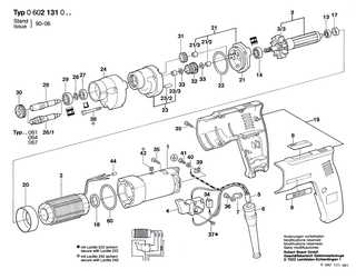 BOSCH Stirnrad Z=31 | Ersatzteile f�r GR.55, GR.57 - 1606319014