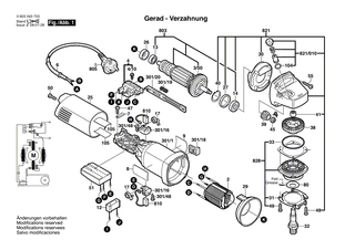 BOSCH Tellerrad Z=38 | Ersatzteile f�r GWS 7-115, GWS 10-125 C - 1606333616