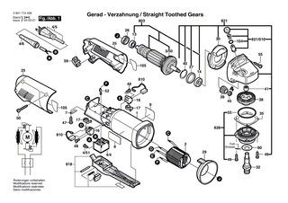 BOSCH Tellerrad Z=38 | Ersatzteile f�r GWS 7-115, GWS 10-125 C - 1606333616