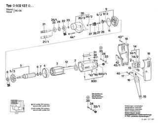 BOSCH L�fter | Ersatzteile f�r GR.55, GR.57 - 1606610105