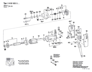 BOSCH L�fter | Ersatzteile f�r GR.55, GR.57 - 1606610105