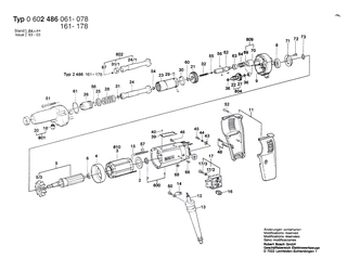 BOSCH L�fter | Ersatzteile f�r GR.55, GR.57 - 1606610105
