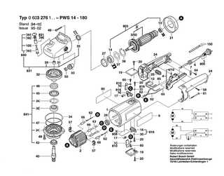 BOSCH L�fter | Ersatzteile f�r GPO 12, GPO 12 E - 1606610126