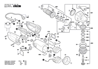 BOSCH L�fter | Ersatzteile f�r GWS 20-180, GWS 20-180 J - 1606610142