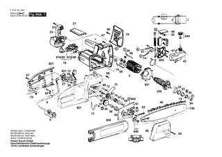 BOSCH Ein/Aus-Schalter | Ersatzteile f�r GKS 55, GKS 65 - 1607000231