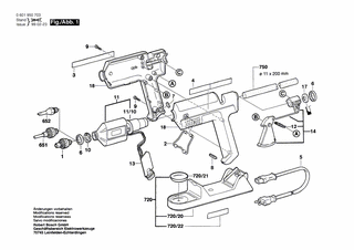 BOSCH Zugfeder | Ersatzteile für GKP 200 CE | 1609201417