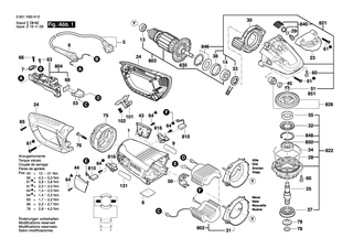 BOSCH Kegelradsatz | Ersatzteile f�r GWS 22-230 LVI, GWS 24-230 LVI - 1607000429