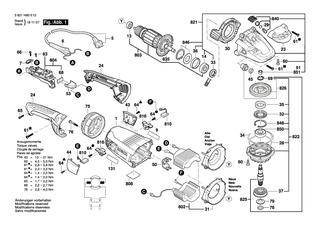 BOSCH Haltescheibe | Ersatzteile f�r GWS 22-180 LVI, GWS 22-230 LVI - 1607000432