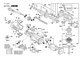 BOSCH Kegelradsatz | Ersatzteile f�r GWS 17-125 INOX, GWS 19-125 CIST - 1607000434