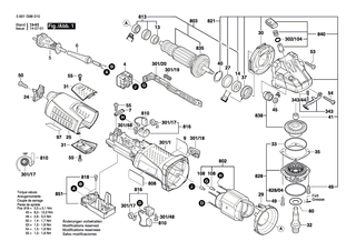 BOSCH Lagerflansch | Ersatzteile f�r GWS 15-125 CIT, GWS 15-150 CI - 1607000449