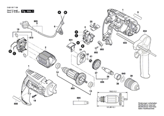 BOSCH Kohleb�rstensatz 10 x 2 610 391 290 | Ersatzteile f�r GSB 13 RE, GBM 10 RE - 1607000491
