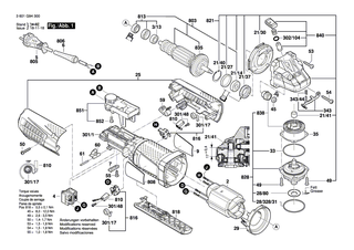 BOSCH Schaltklinke | Ersatzteile f�r GWS 9-115 P, GWS 9-125 P - 1607000504