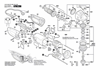 BOSCH Lagerflansch � 230 MM | Ersatzteile f�r GWS 24-230...