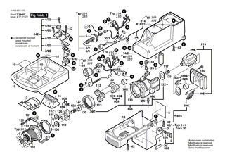 BOSCH Planetentr�ger | Ersatzteile f�r AXT 1800, AXT 2200 - 1607000874