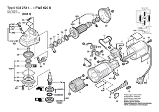 BOSCH Lagerflansch | Ersatzteile f�r GWS 9-125 CS, GWS 9-125 CM - 1607000936