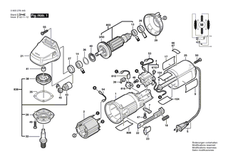 BOSCH Tellerrad | Ersatzteile f�r PWS 6-115, PWS 500 - 1607000943