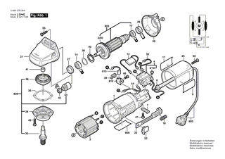 BOSCH Tellerrad | Ersatzteile f�r PWS 6-115, PWS 500 - 1607000943