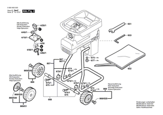 BOSCH Achse | Ersatzteile f�r AXT 1800, AXT 2200 - 1607000957