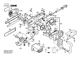 BOSCH Schutzhaube | Ersatzteile f�r AKE 30-19 S, AKE 35-19 S - 1607000A89