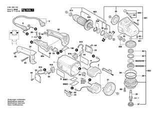 BOSCH Getriebegeh�use | Ersatzteile f�r GWS 20-180 H, GWS 20-180 JH - 1607000C00
