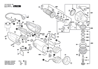 BOSCH Lagerflansch �230 MM | Ersatzteile f�r GWS 24-230 B, GWS 24-230 H - 1607000C05