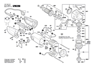 BOSCH Polschuh 230V | Ersatzteile f�r GWS 24-180 JBX, GWS 24-230 JBX - 1607000C07