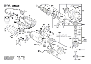 BOSCH Polschuh 230V | Ersatzteile f�r GWS 24-180 JBX, GWS 24-230 JBX - 1607000C07