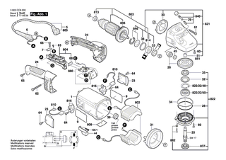 BOSCH Ein/Aus-Schalter | Ersatzteile für GWS 20-230JH, GWS 22-180 JH - 1607000C13
