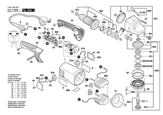 BOSCH Ein/Aus-Schalter | Ersatzteile f�r GWS 20-230JH, GWS 22-180 JH - 1607000C13