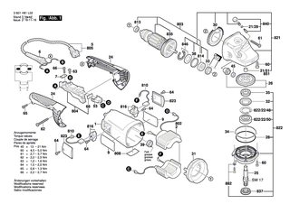 BOSCH Ein/Aus-Schalter | Ersatzteile für GWS 20-230JH, GWS 22-180 JH - 1607000C13